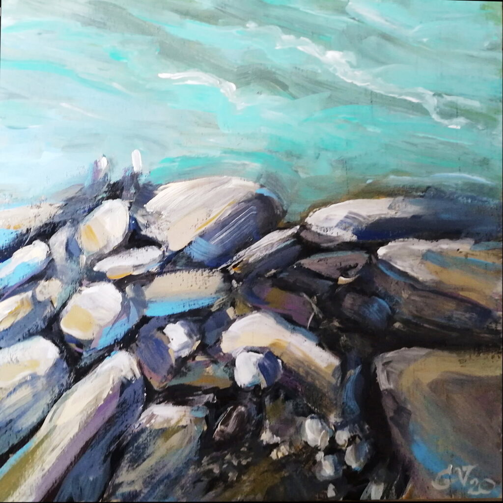 Gange's stones by Vira Punya (2020), Image