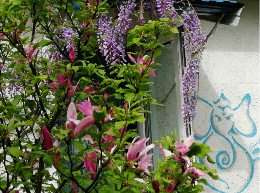 Ganesha in the Garden in Trypillia by Vira Punya,