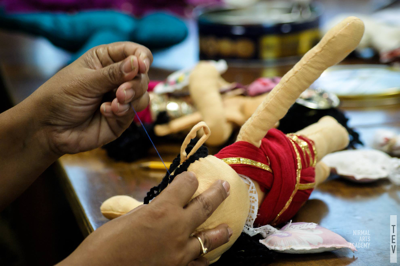 Process of Making Dolls Course by Vira Punya, NirmalArts Academy, Photo — NirmalaCulture