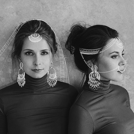 AARO I Ukrainian Duo Ornate In B/W