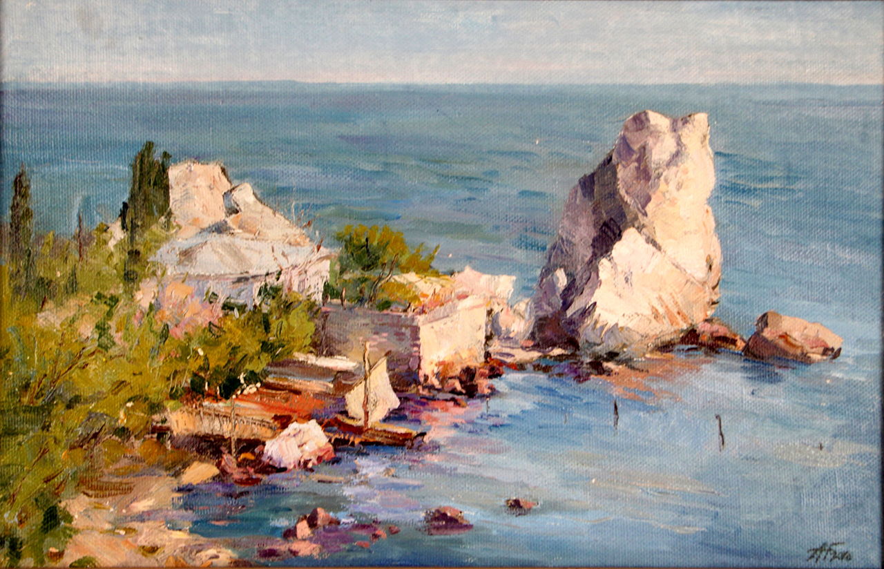Chekhov’s house in Gurzuf by Anatoliy Gorets (2012), Image