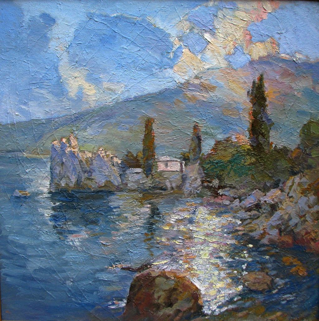 Siver evening, Gurzuf by Anatoliy Gorets (2013), Image