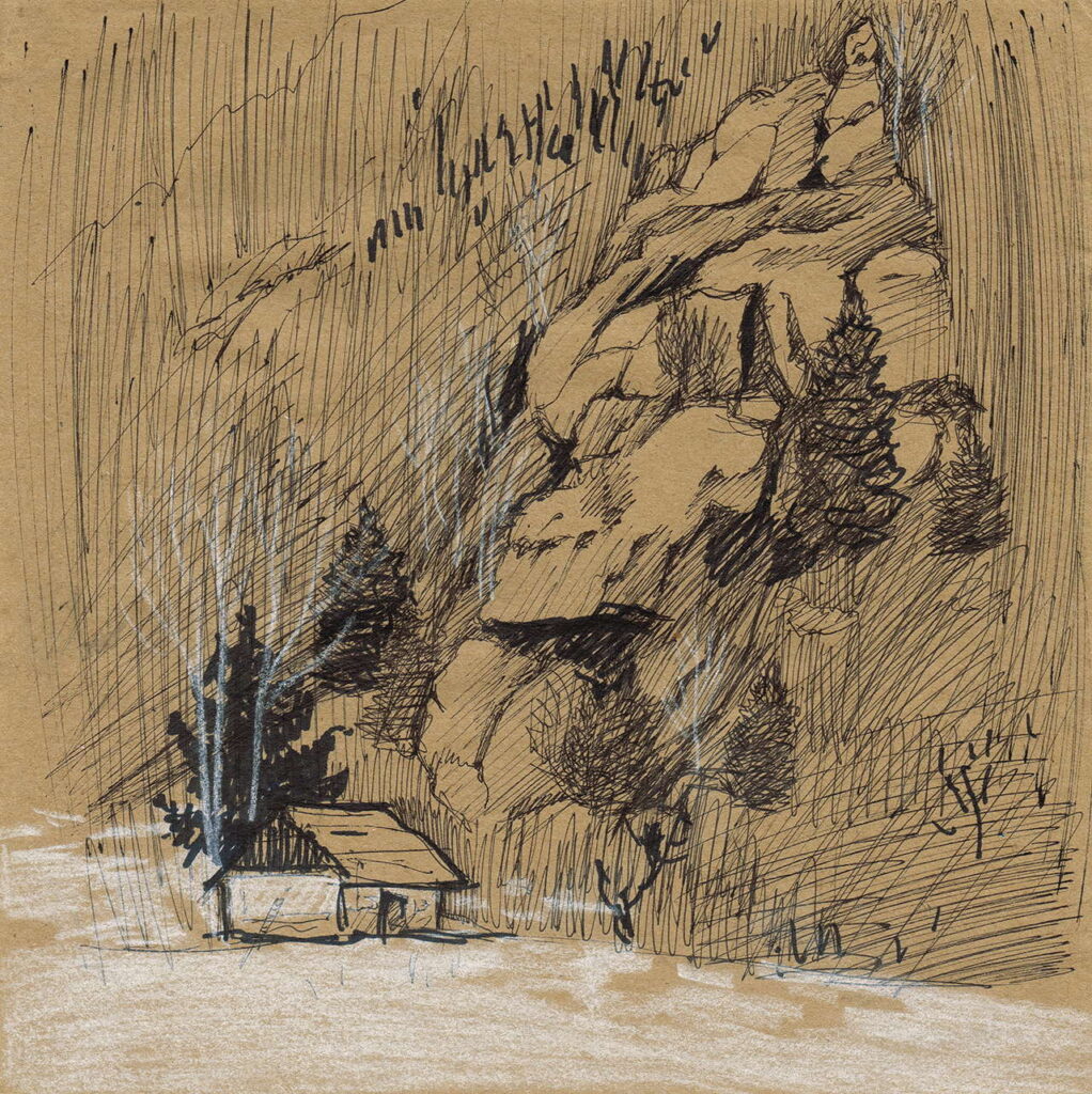 Sketch by Marichka Turanska (2015)