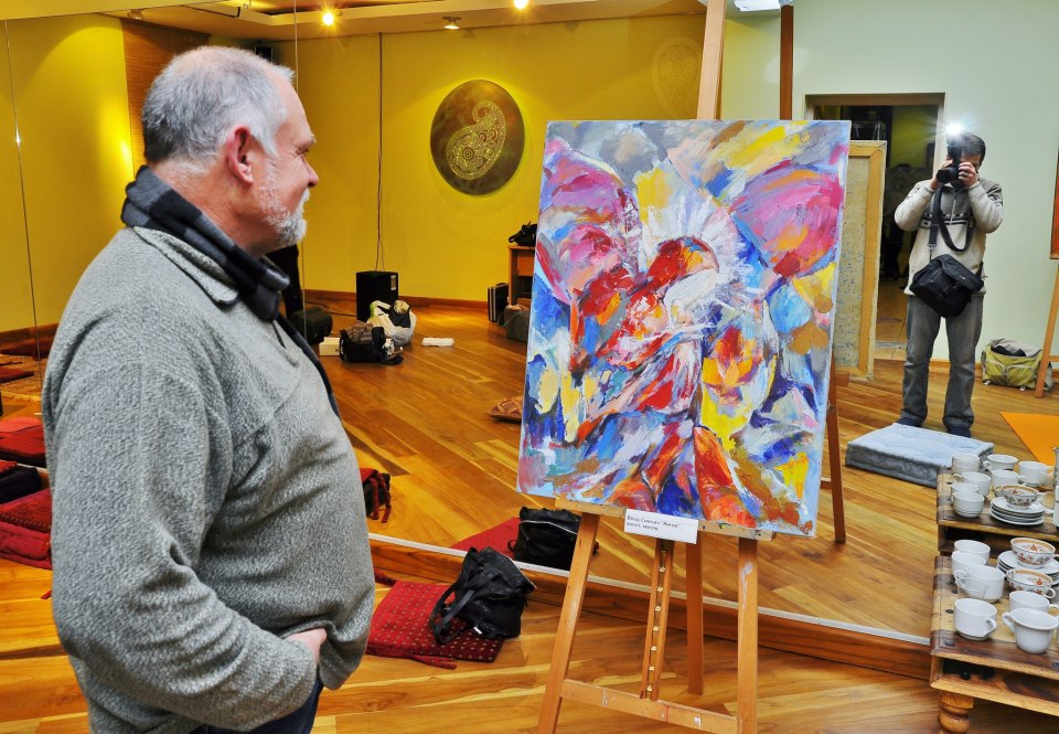 Artist and photographer I To feel the Universe (2013)