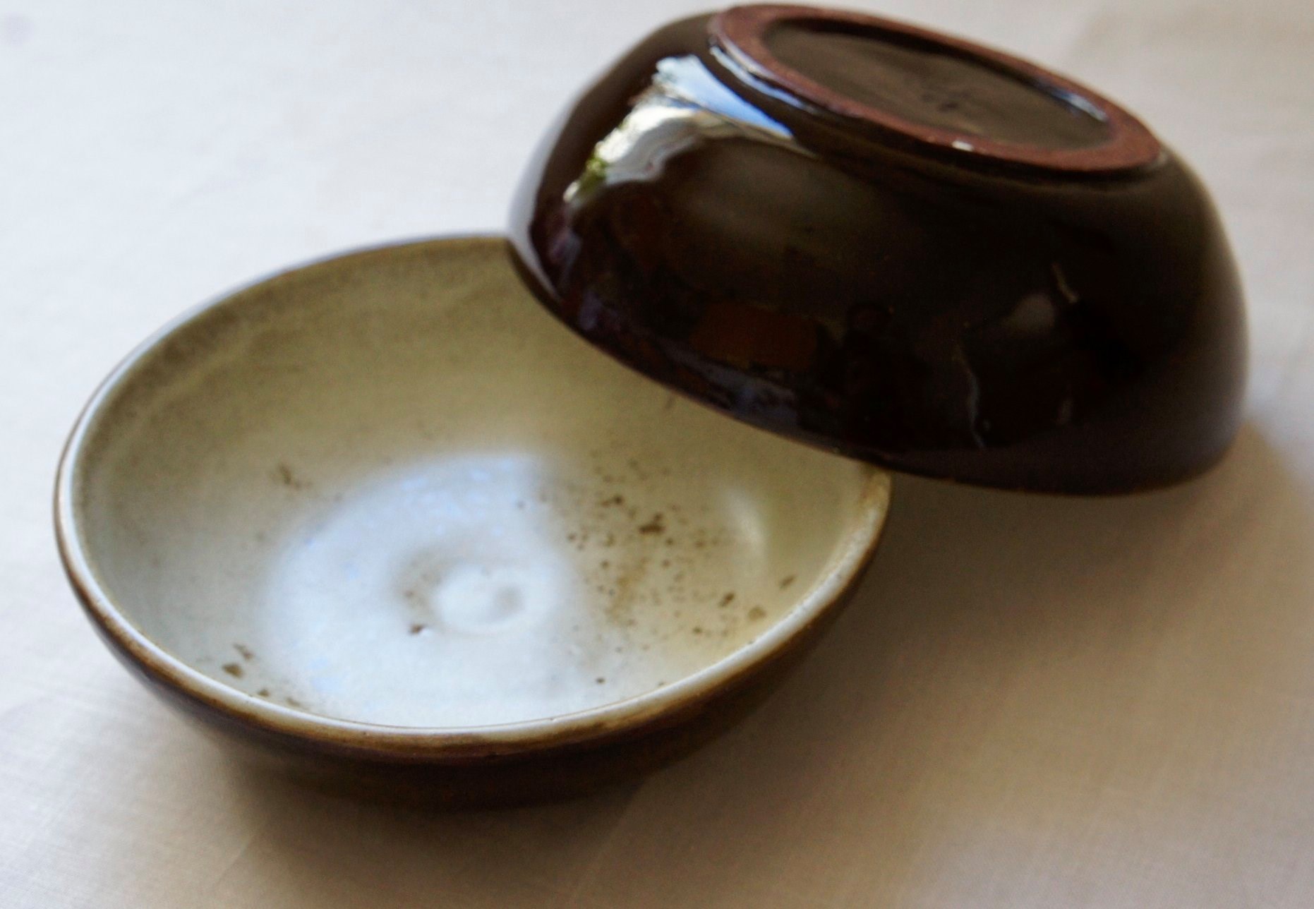 Specks Of Brown Bowl By Alina Aradhana (2019), Bottom, Photo