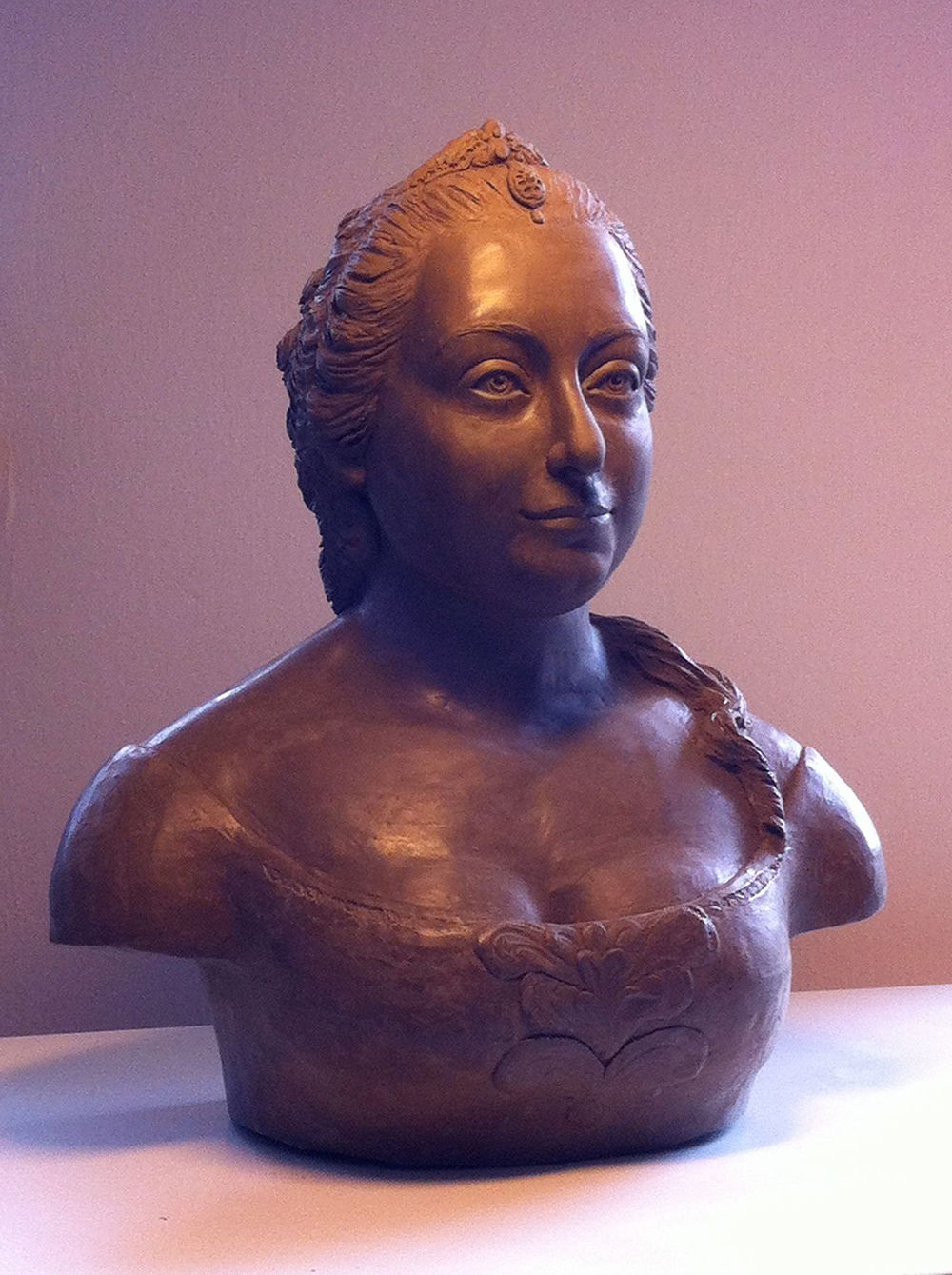 Bust Of Maria Theresa By Alina Aradhana (2017), Photo