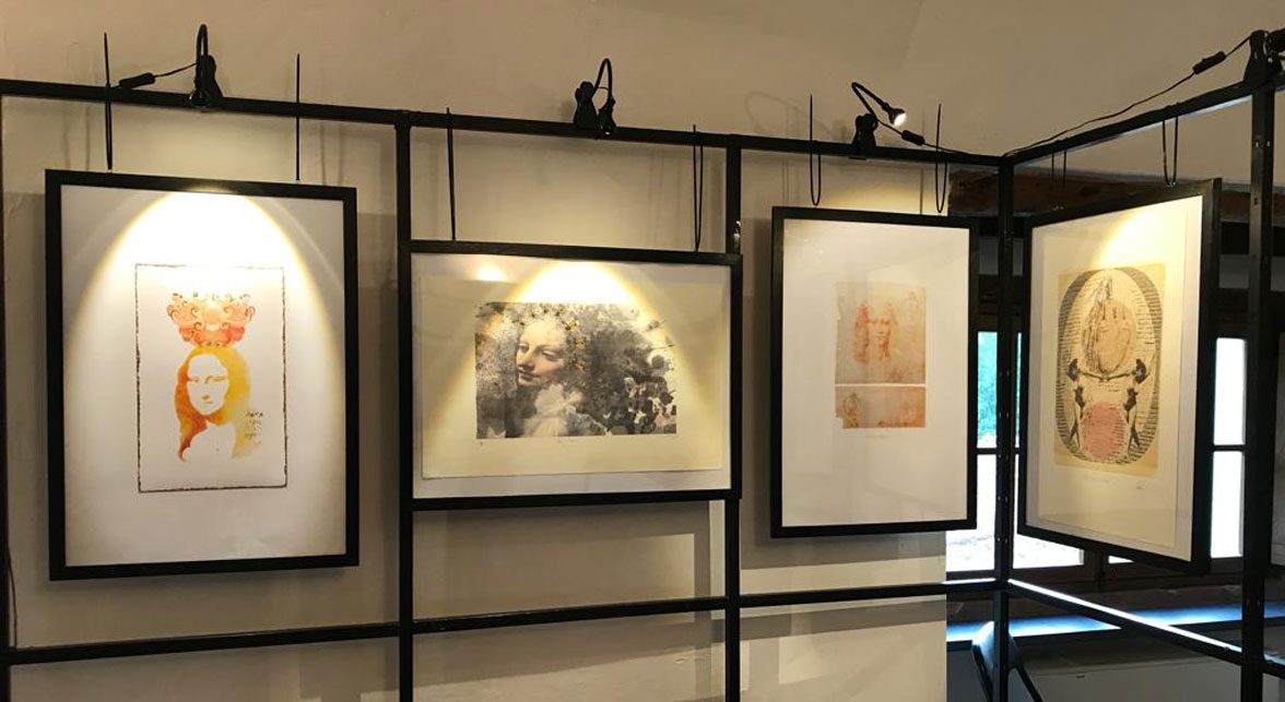 Leonardo-galary4, Artwors Of Exhibition, Spinola Palace, Photo