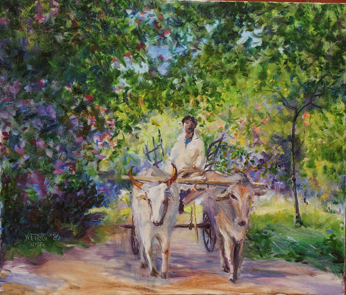 On Oxen By Yury Kuznetsov, Photo