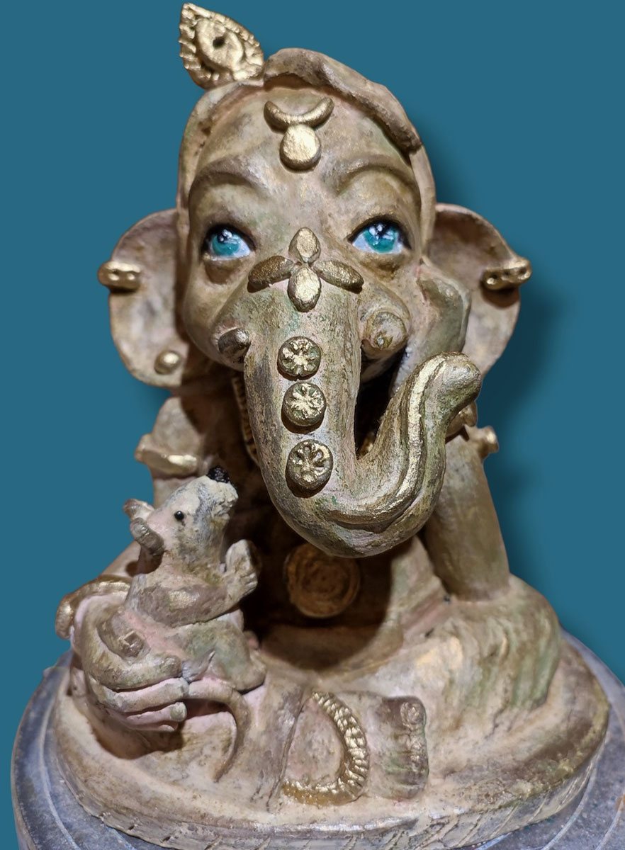 Shri Ganesha By Pina Craparotta (2023) — NirmalaCulture